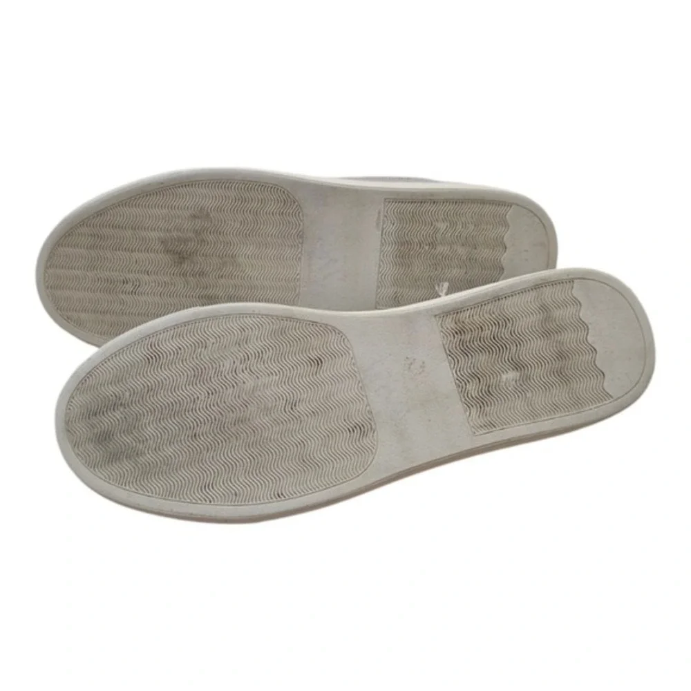 Lane Bryant Grey Knit Perforated Slip On Sneakers Women's 12 W‎ WIDE